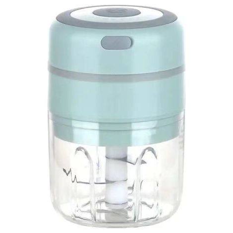Triturador de ajo eléctrico de acero inoxidable, 250 ml, herramienta de trituración, trituradora de verduras, gadget de cocina (1/5)