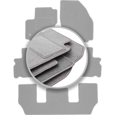 Alfombrillas grises para Ford S-MAX MK1 FL 7 plazas (2012-2015) (1/5)