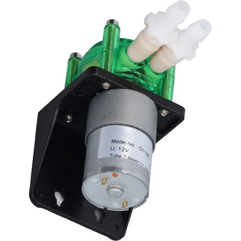 Korrosionsbeständige Peristaltikpumpe, hohe Förderleistung, BPT-Schlauch, 700 ml/min, Titration, 12 V DC, 600 mA (1/5)