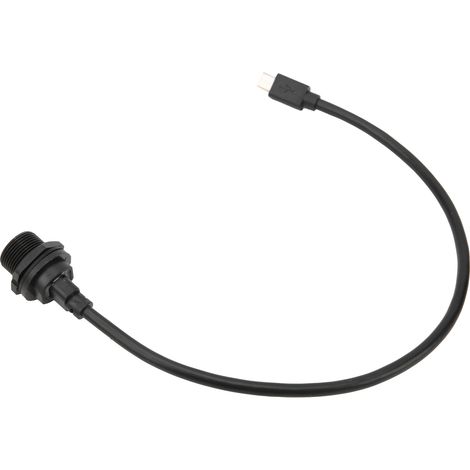 Connecteur USB étanche IP67 MICRO USB femelle mâle avec prise de câble E10MCTFF/MCAM (0,3 mètre)