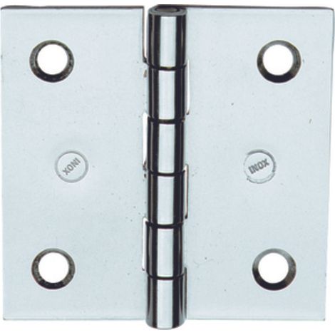 Cerniera inox nautica art.850in mm.40hx30 perno fisso 12 pz. - Salone