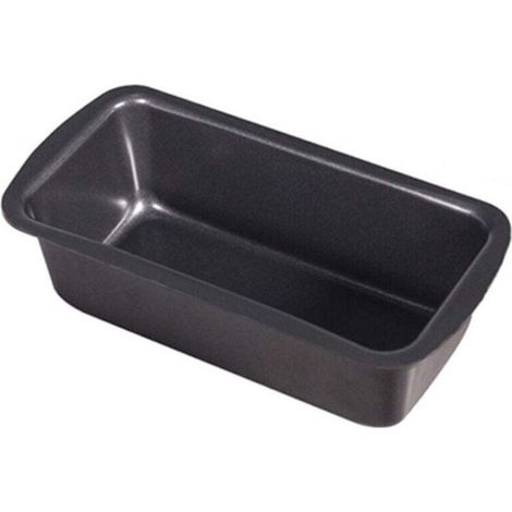 Moule à pain antiadhésif pour four, moule rectangulaire en acier au carbone noir robuste pour cuisson parfaite et démoulage facile (1/4)