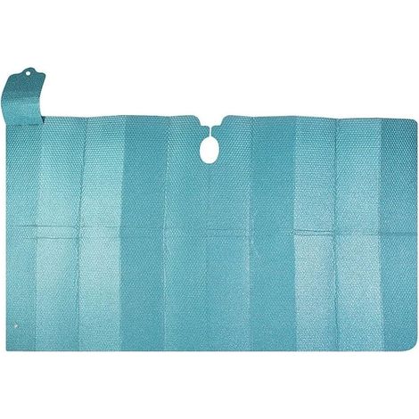 Pare-soleil avant - Film isolant thermique et anti-UV, 70 x 130 cm, bleu (1/5)
