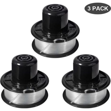 BLACK+DECKER Bobine et fil de rechange pour modles GL250/GL310/GL360 11M x 1.6MM (1/4)