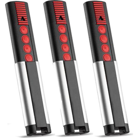 Confezione da 3 telecomandi per portiera auto da 868 MHz per Sommer 4020 TX03-868-4, 4020V000, 4025V000, 4026V000, 4026V000, trasmettitore portatile a 4 canali (1/5)