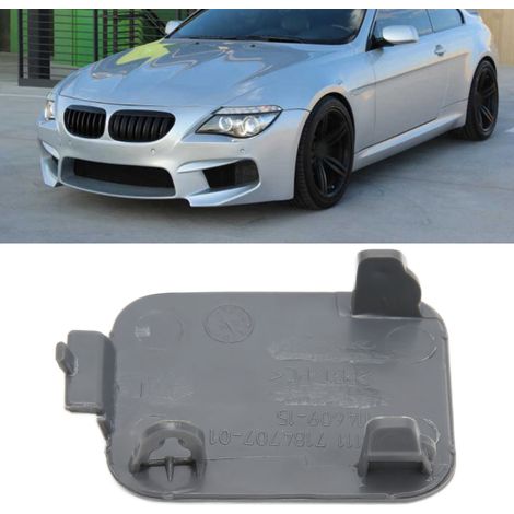 Capot de Crochet de Remorquage Noir 51117184708 pour BMW Série 5 E60 Restylée 2005‑2009