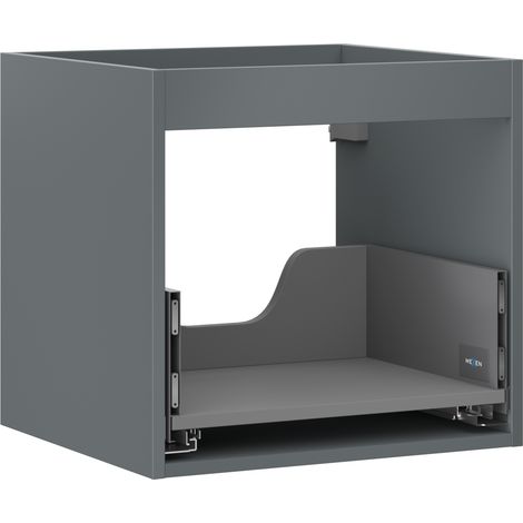 Mexen Box-A corpo del mobile sottolavabo 50 cm, 1 cassetto, grafite opaco - 91AX0-0500-470-1-66 (1/4)