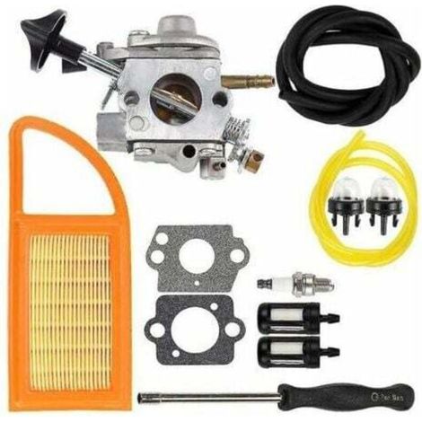 BR 600 Vergaser-Luftfilter-Kraftstoffvergaser-Reparatursatz, kompatibel mit Stihl BR500