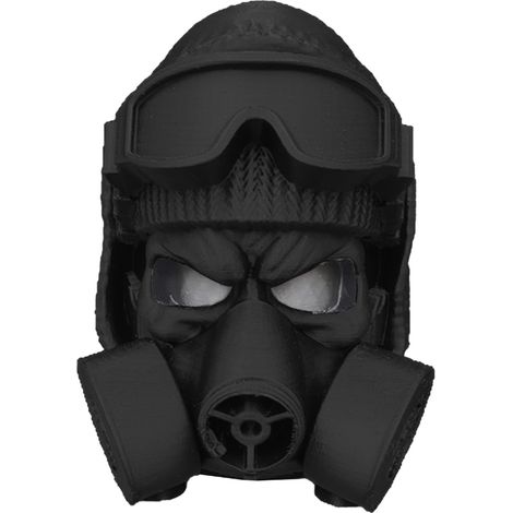Protection d'attelage Masque à gaz Protection de remorque (1/5)