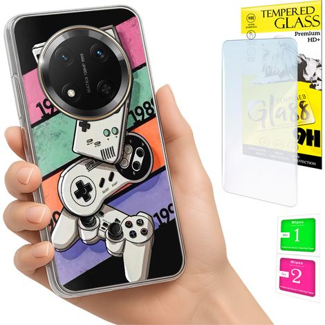 Schutzhülle für Honor Magic7 Lite: Foto-Schutzhülle + 9H-Glas (1/5)