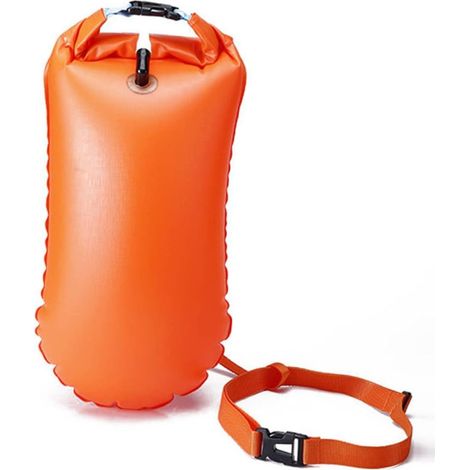 Inflatable SUP-Board Ultraleichte Schwimmboje Freiwasserschwimmen Aufblasbare Schwimmhilfe. (1/5)