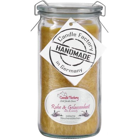Candle Factory Mini Jumbo Ruhe & Gelassenheit Duftkerze Dekokerze 307128 (1/5)