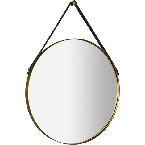 Sapho Orbiter - Miroir dans un cadre, diamètre 60 cm, or mat ORT060G (1/4)