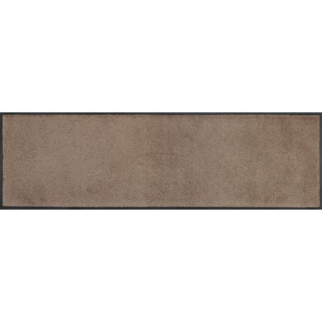 paillasson lavable et sec, taupe 35 x 120 cm, intérieur et extérieur, lavable (1/5)