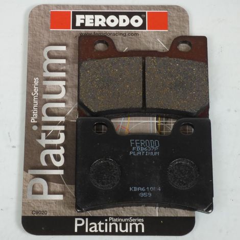 Plaquette de frein Ferodo pour Moto Yamaha 600 FZR 1993 3GMB / AV (1/2)