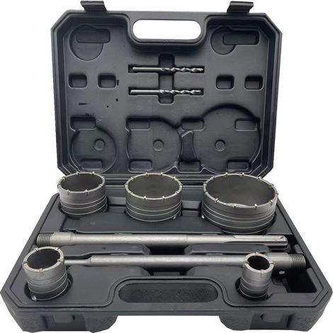 SEGHE A TAZZA PER MULTIMATERIALI set 9 pz