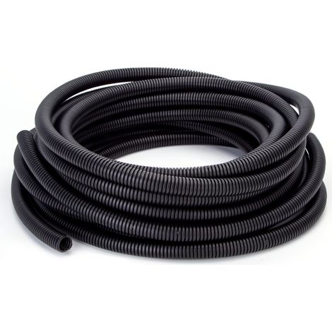 Tubo corrugato flessibile diametro 25mm 10 metri nero Aigostar (1/3)