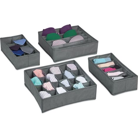 Unterwäscheaufbewahrung 4er Set (1/5)