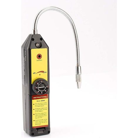 Détecteur de Fuite de fréon halogène réfrigérant A/C R134 R410a R22 Outil de CVC de gaz d'air avec Voyant Lumineux (1/5)