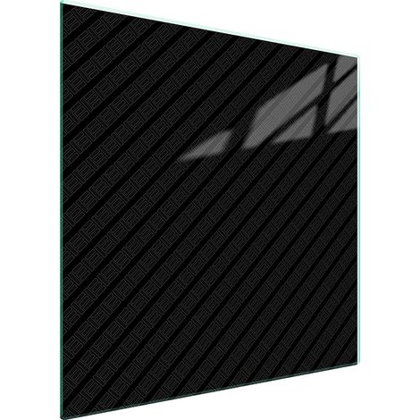 PLACA PROTECTORA DE VIDRIO PARA ESTUFA 50x52 NEGRO (1/5)