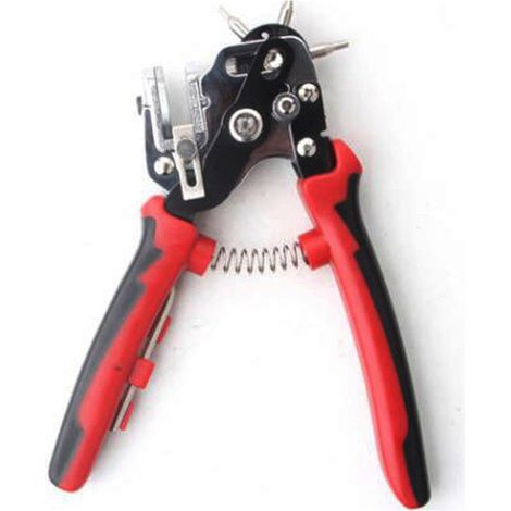 Pince à œillets portable et manuelle pour travaux manuels et de maroquinerie, trous ronds de 2, 2,5, 3, 3,5, 4 et 4,5 mm (1/5)
