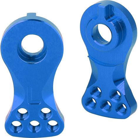 Lenkhebel aus Aluminiumlegierung mit Puffer, 23 Zähne, passend für 1/10 1/8 Automodelle (Blau N10228NB) (1/5)