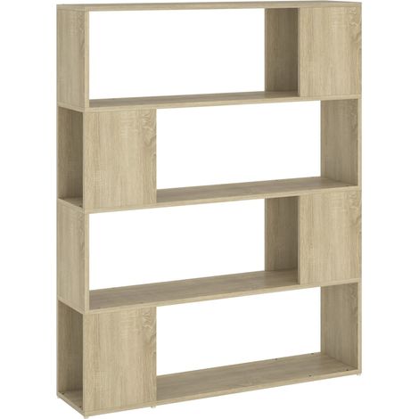 Maison Exclusive - Bibliothèque/Séparateur de pièce Chêne sonoma 100x24x124 cm