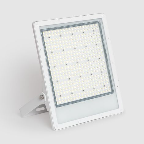 LED Fluter 200W Dimmbar TRIAC 170 lm/W IP65 ELEGANCE Slim PRO Weiss 3000K Warmweiß Asymmetrisch 30ºx90º