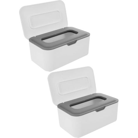 2 Pieces Baby Wet Storage Box Reusable and Portable Modern (1/5)