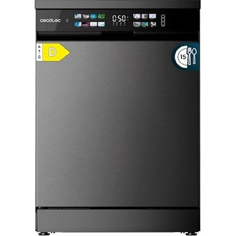 Lavastoviglie Bolero Dark da 60 cm, 14 coperti, 6 programmi con terzo cestello, Dual Zone Wash, Dry+, Turbo Dry+, mezzo carico e avvio ritardato.