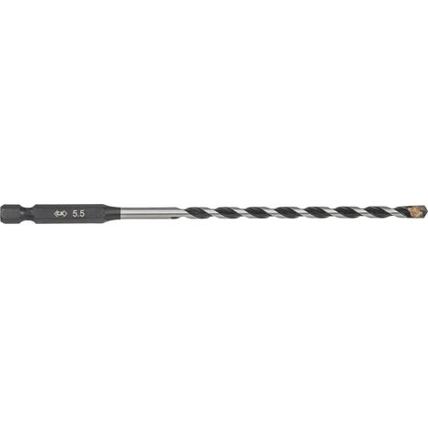 C.K T3114 05515 FORET À FRAISER MÉTAL 5.5 MM LONGUEUR TOTALE 150 MM 1 PC(S) (1/3)