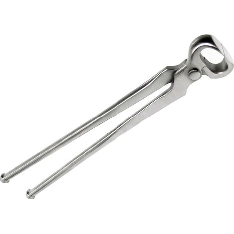 Tenaglia per maniscalco satinata in acciaio inox