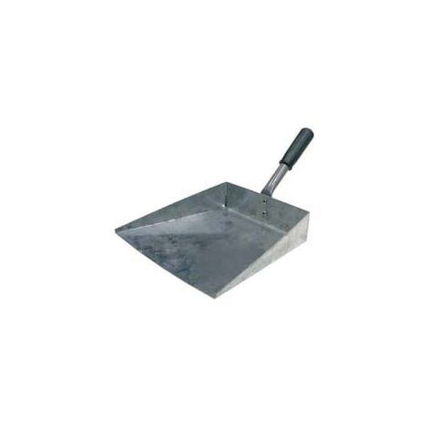 PALETTA RACCOGLI IMMONDIZIA IN LAMIERA ZINCATA- - cm.21x21x5h. - 4 pezzi XTRA
