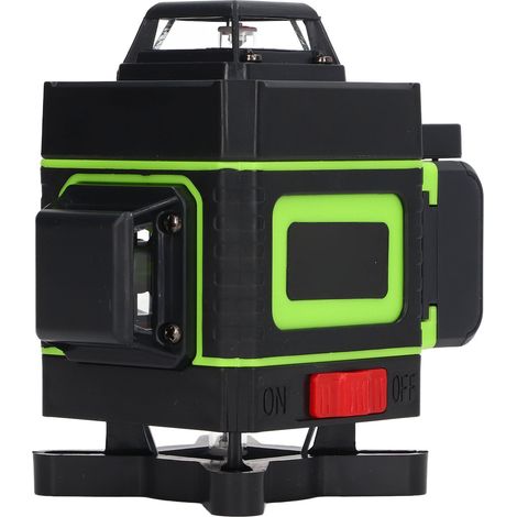 Niveau à bulle laser manuel précis et autonivelant pour une utilisation à longue distance - Prise UE 100-240 V (1/5)