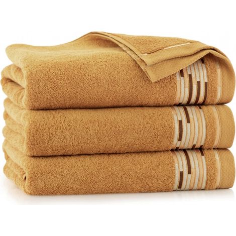 Toalla estampada 50x90 Zwoltex beige claro (1/4)