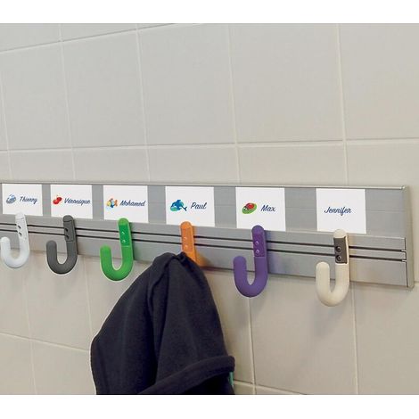 Support à visser 34 finition anodisé argent pour main courante 504 S - ASSA ABLOY FRANCE BEZAULT RIVINOX