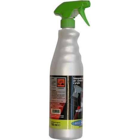 Lavor 0.010.0038 Detergente Tecnico Vetri Griglie Stufe Caminetti 0,75 L colore Verde Argento