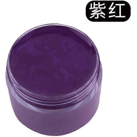 Crème de teinture et de réparation pour cuir, raviveur de couleur pour sacs, chaussures, canapés, vestes, protection contre les rayures et restauration du cuir véritable. Couleur : violet