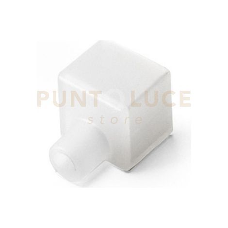 GSTPT7- TAPPO DI CHIUSRA IN SILICONE TRASPARENTE USCITA CAVO SUPERIORE PER CHIUSURA STRISCE "2GST210C o GST210N"