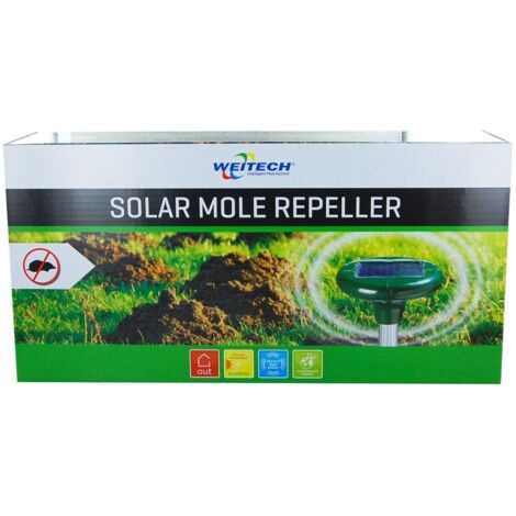 Dispositivo Solare Antitalpa e Topi Weitech - Protezione Efficace Giardino (1/4)