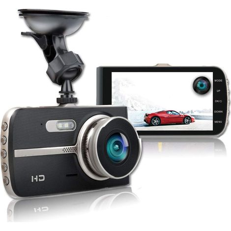DASHCAM AUTO FULL HD NEW TELECAMERA VISIONE NOTTURNA CON RETROCAMERA PARCHEGGIO