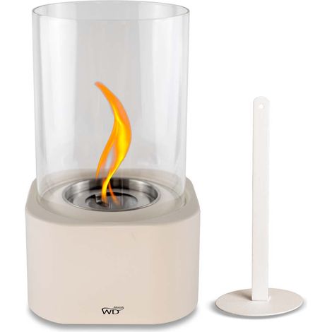 WD LifeStyle Caminetto Centrotavola Colore Bianco (1/2)