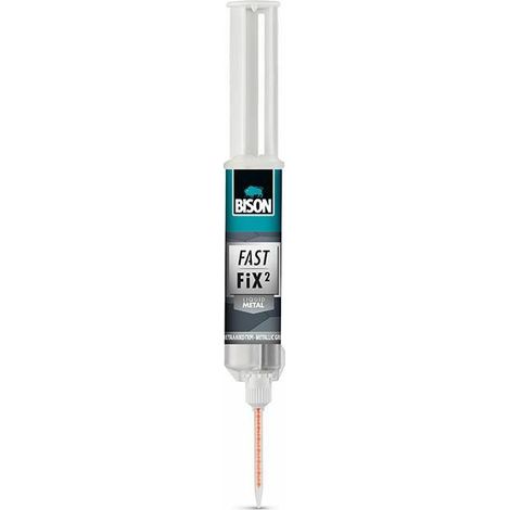 La colle Bison 6313682 Fast Fix² Liquid Metal 10 g