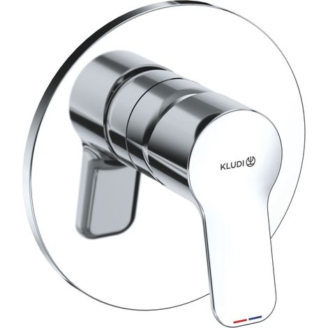 KLUDI PURE&EASY Unterputz-Brause-Einhandmischer, Wandmontage, 28 (1/3)