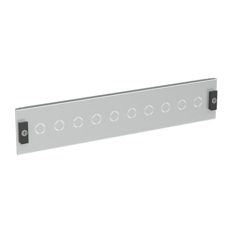 SPEE Combi- Plastron pour 10 boutons-poussoirs/voyants diam. 22.3mm L600 H150 1SZE980090B0111 ABB QCP061000 (1/3)
