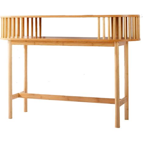 Console d'entrée en bois 120x39x85cm (1/4)
