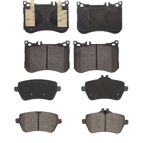 KIT PASTIGLIE FRENO ANTERIORI E POSTERIORI compatibile con MERCEDES-BENZ GLA (H247) / PASTIGLIE FRENANTI AUTO OEM P 50 157  P 50 152,P 50 148  P 50 151 / SOSTITUZIONE DIRETTA / BASSA POLVERE / SILENZI