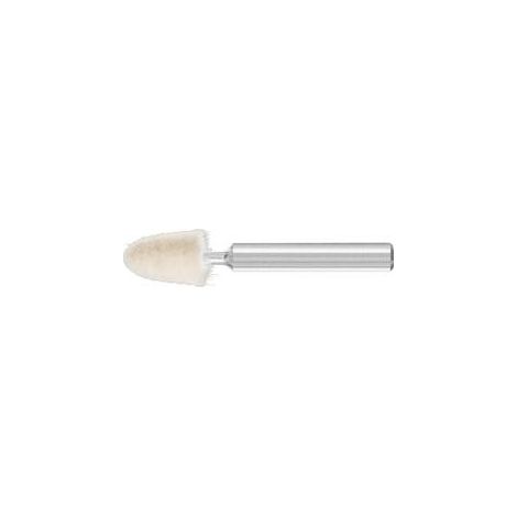 PFERD TOOLS mittelharte Filzpolierstifte Kegelform Ø 10x15 mm Schaft-Ø 6 mm 10 Stk