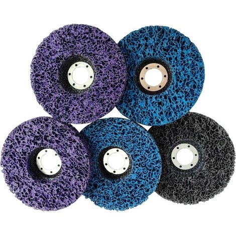 Juego de discos de limpieza de 5 piezas Disco mixto CSD Disco de amolar 12522 mm Disco de limpieza grueso Discos rayados CSD，12522 mm，5 piezas (1/5)