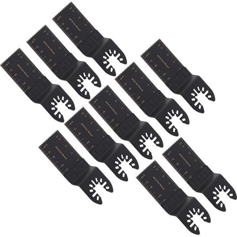 10pcs Oscillating Multi Tool 35mm Saw Blades High Carbon Steel SawbladeFine Teeth